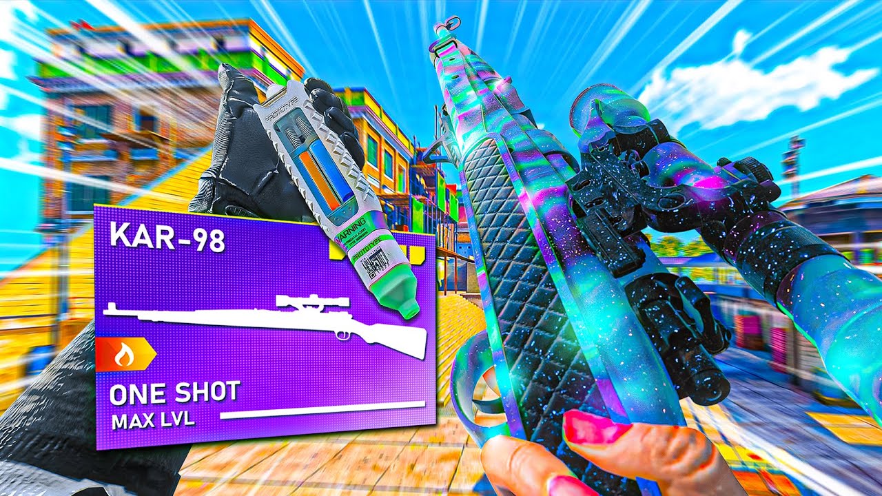 THE KAR98K IS BACK IN WARZONE...