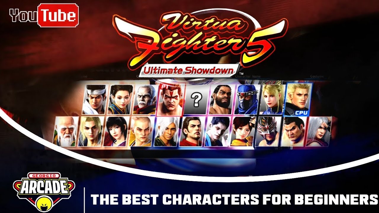 Virtua Fighter 5 Ultimate Showdown - The Best Characters For Beginners