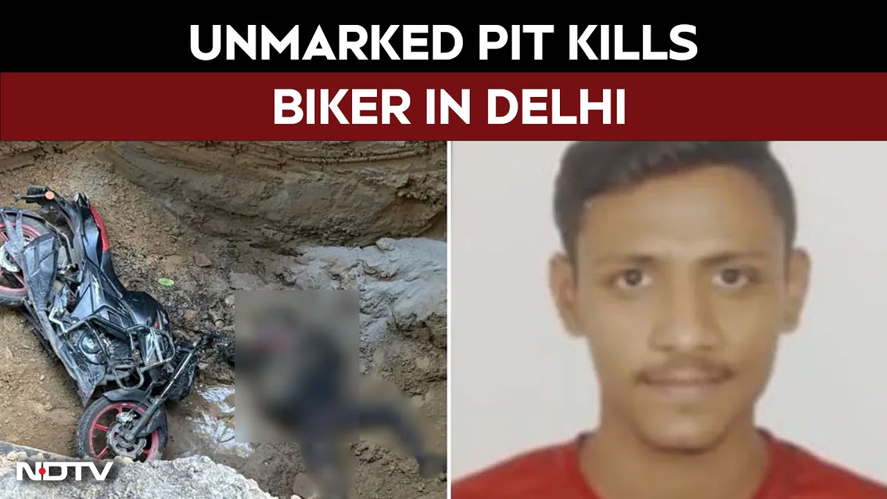 Delhi News | Unmarked Pit Kills Biker in Delhi: Civic Apathy Claims Another Life