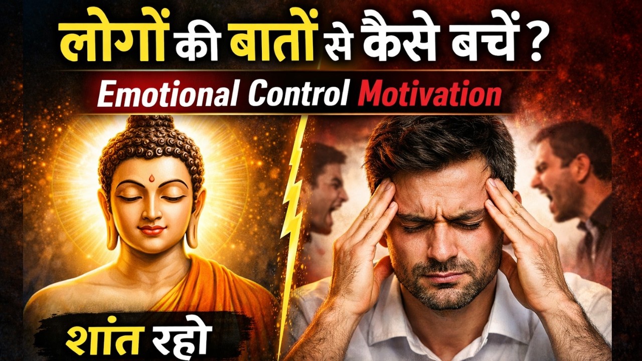 लोगों की बातों से कैसे बचें? | Emotional Control Motivation | एक छोटी कहानी, बड़ा जीवन सबक