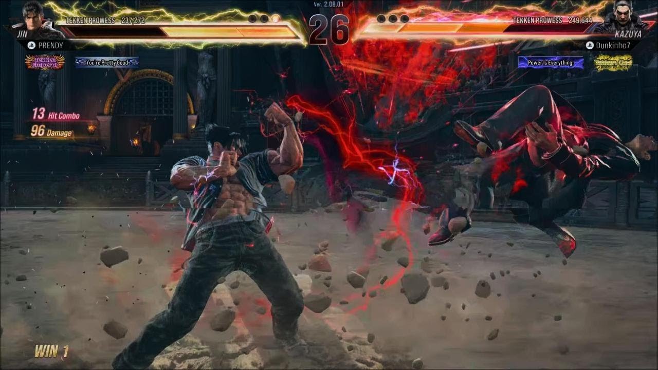 Tekken 8: Emperor Jin takes on Tekken God Kazuya Mishima full battle