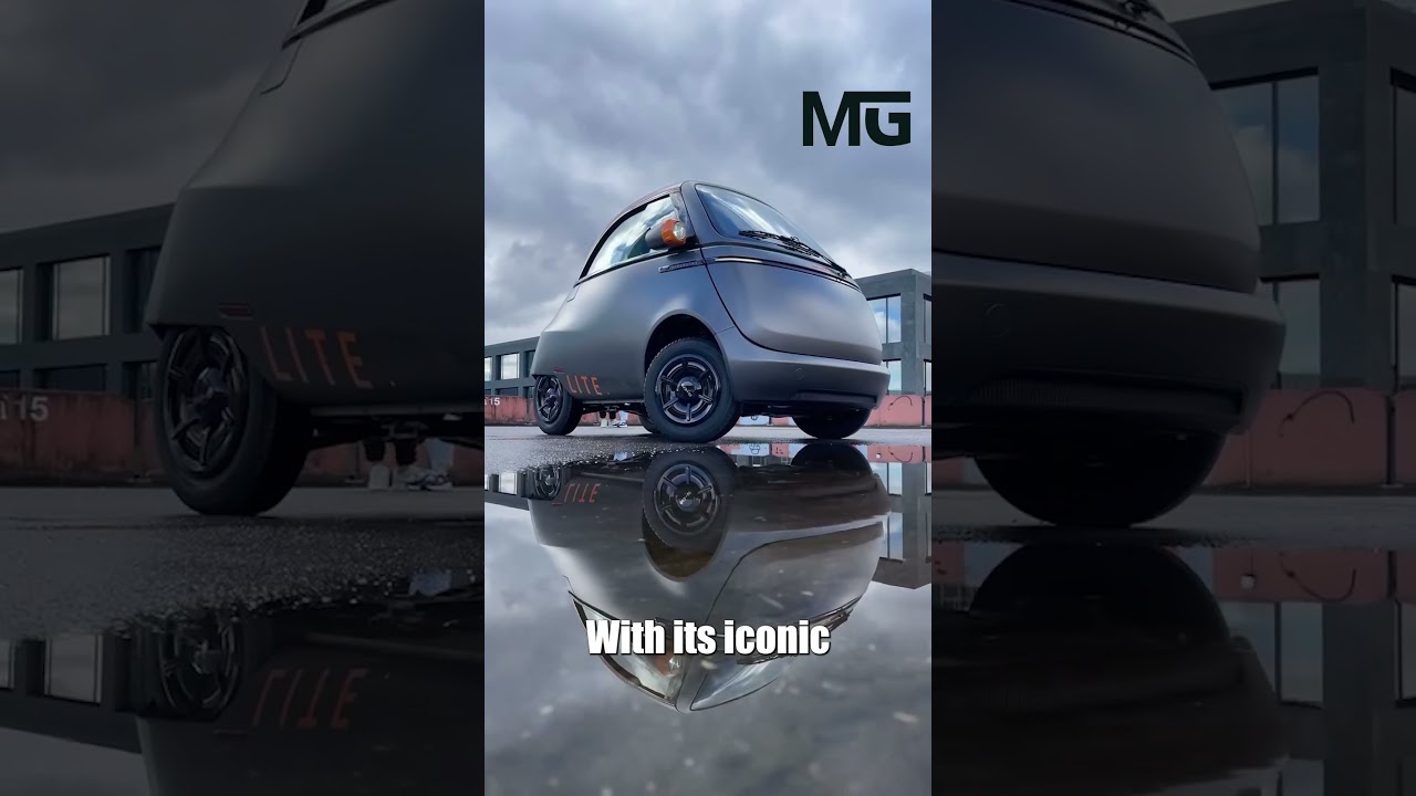 This Tiny Car Can Save You From Traffic #electriccar #ecofriendly #sustainabletransport