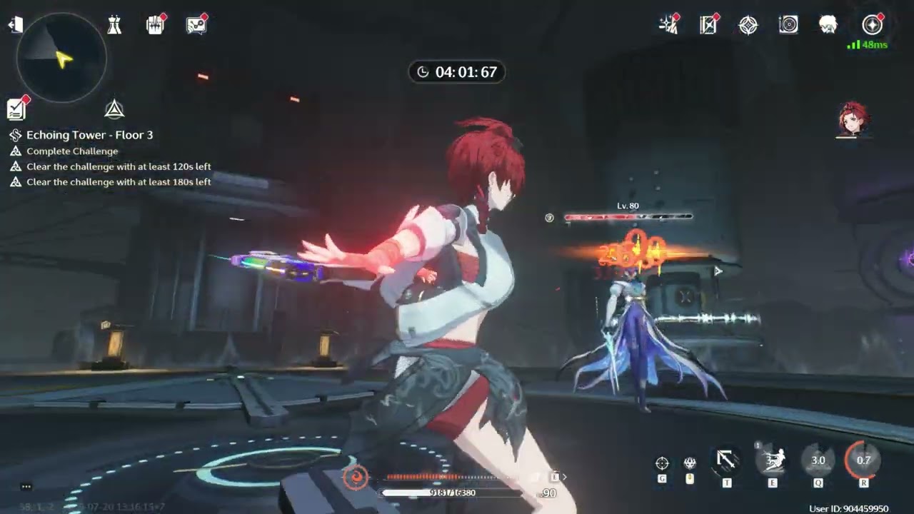 [WuWa] 38th ToA Hazard Zone - Chixia vs 3 fencers