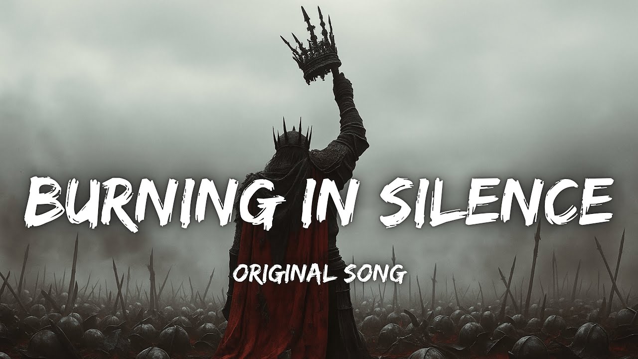 Burning in Silence | Emotional Metal Song | Dark & Haunting Lyrics