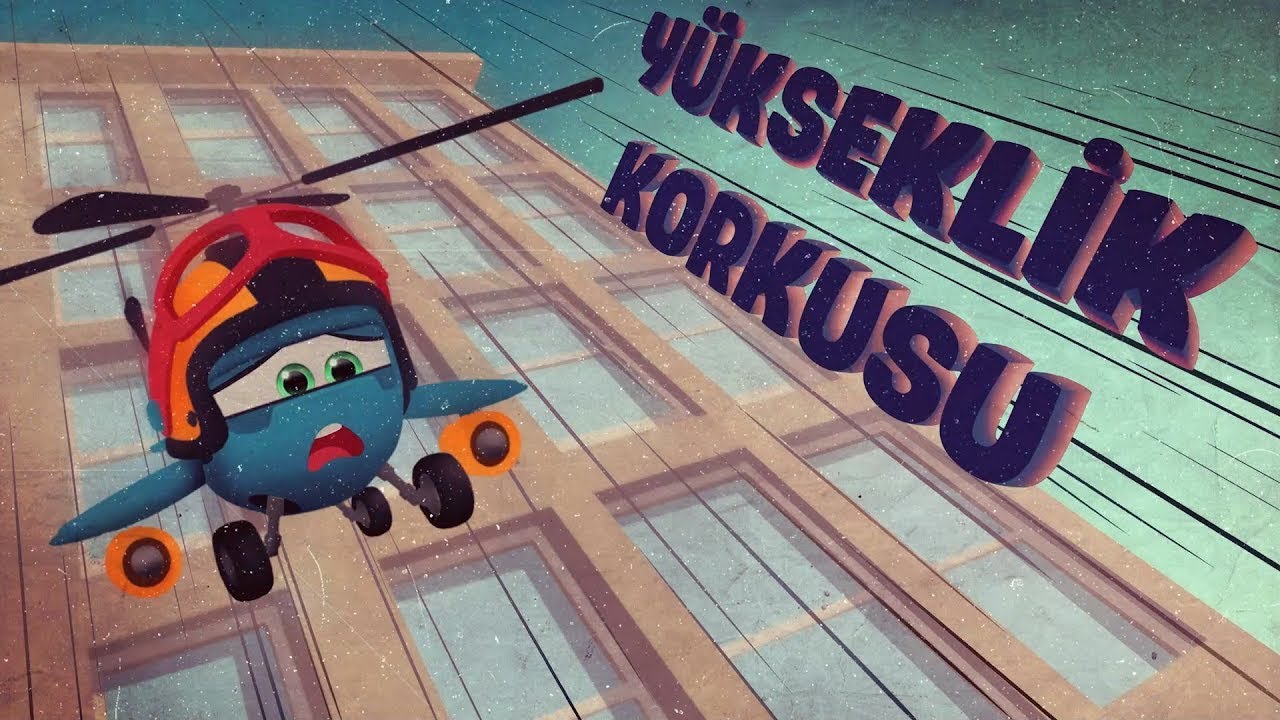 Yükseklik Korkusu 🚁😲 🚜 Homur ve Gumur - Çocuklar için Çizgi Film