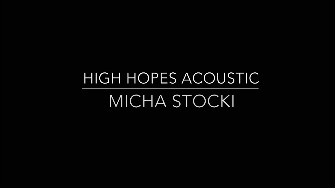 High hopes acoustic (Original by Pink Floyd)