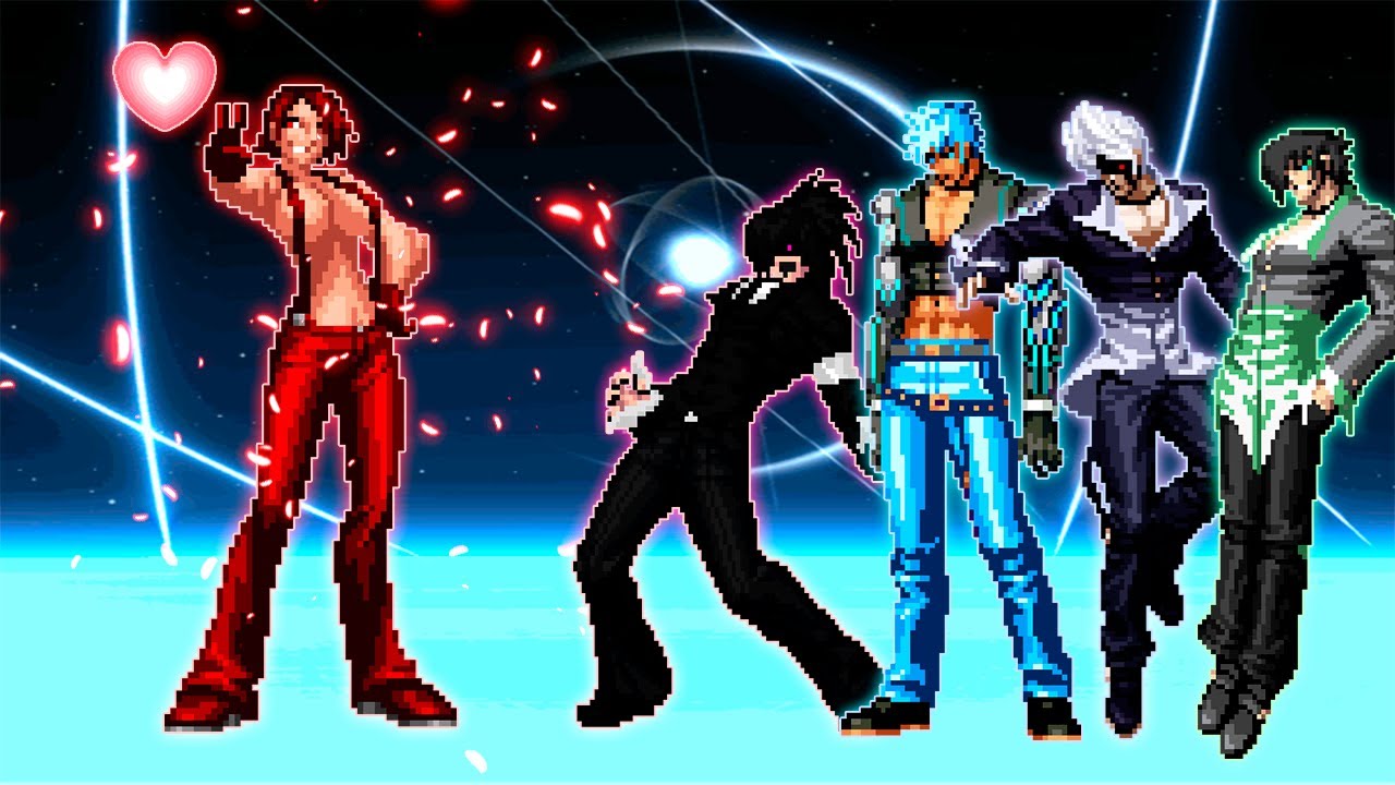 [KOF Mugen] Vanessa-Blood VS Iori Yagami Team