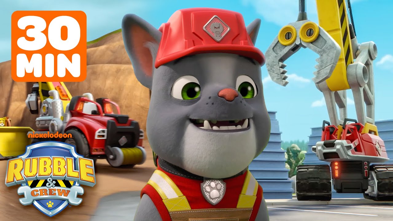 30 Minutes of Charger's Vehicle Lifting Power! | Rubble & Crew