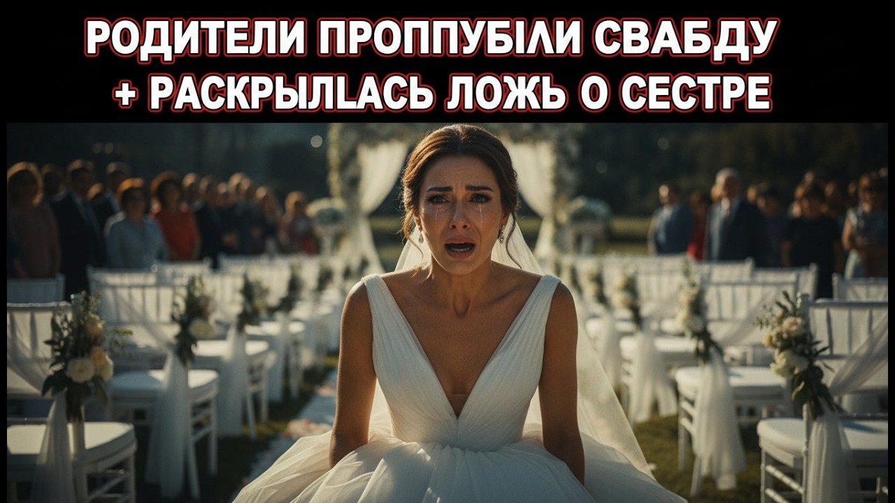 Родители пропустили мою свадьбу + раскрыта ложь о сестре