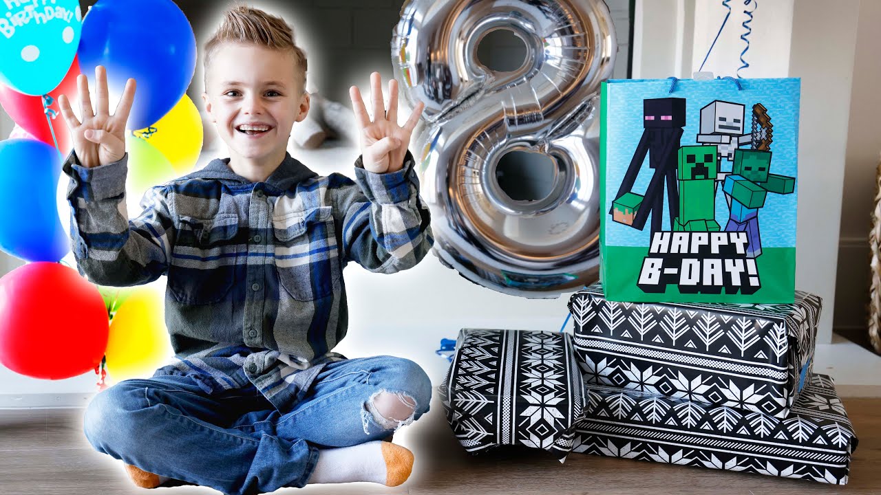 ВЕЧЕРИНКА ПО СЛУЧАЮ 8-ЛЕТИЯ ДЖЕКСОНА! Сюрприз! 😱