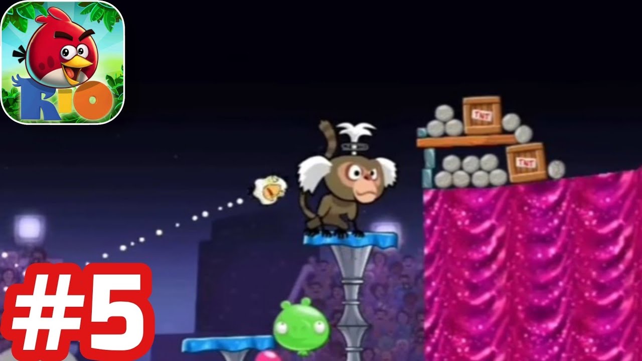 Angry Birds Rio - Gameplay Walkthrough - Part 5 Carnival Upheaval (Level 1 - 30) iOS/Android
