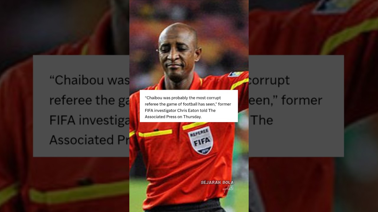 Wasit paling korup dalam sejarah sepak bola
