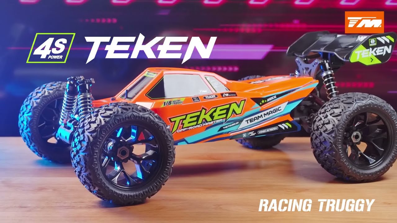 Team Magic #TEKEN Racing Truggy【Official】--- Move Your Body With Us!