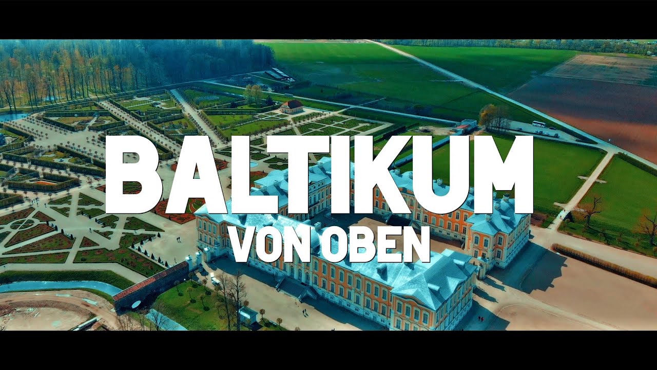 🚁🛸 Baltikum von Oben 4K🎥🇱🇹