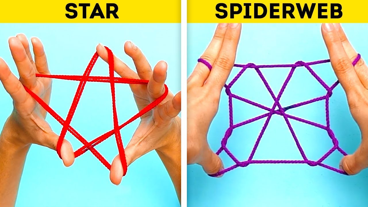 29 AWESOME TRICKS WITH KNOTS AND ROPES TO DO WHEN YOU ARE BORED