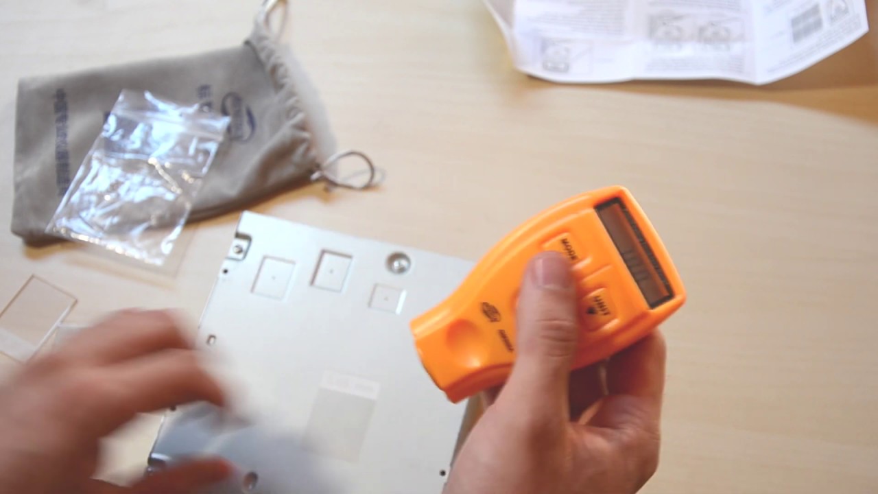 Spessimetro  gm200 Tester di spessore della vernice per auto, verifica incidente