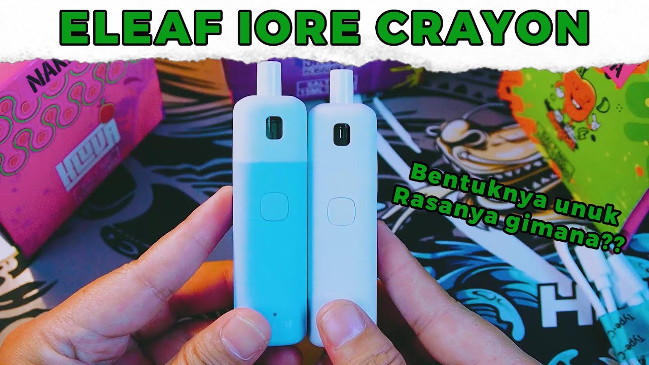COBAIN IORE CRAYON BY ELEAF | KENAPA ELEAF AGAK 