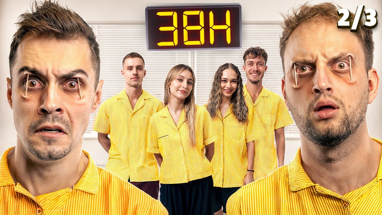 100h BEZ SNU ?! Kto Dłużej Nie Zaśnie - Wygrywa ! 😵 odc.2