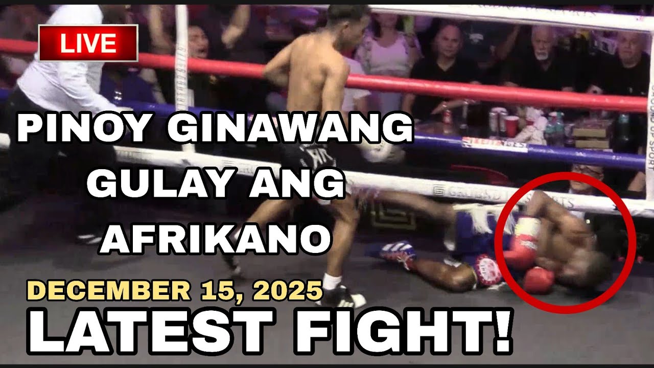 LATEST FIGHT! DECEMBER 15, 2025 l PINOY pina-tihaya ang ginawang gulay ang Afrikano sa South Africa