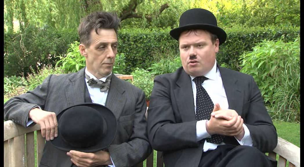 Laurel & Hardy at The Watermill Theatre, Newbury, UK