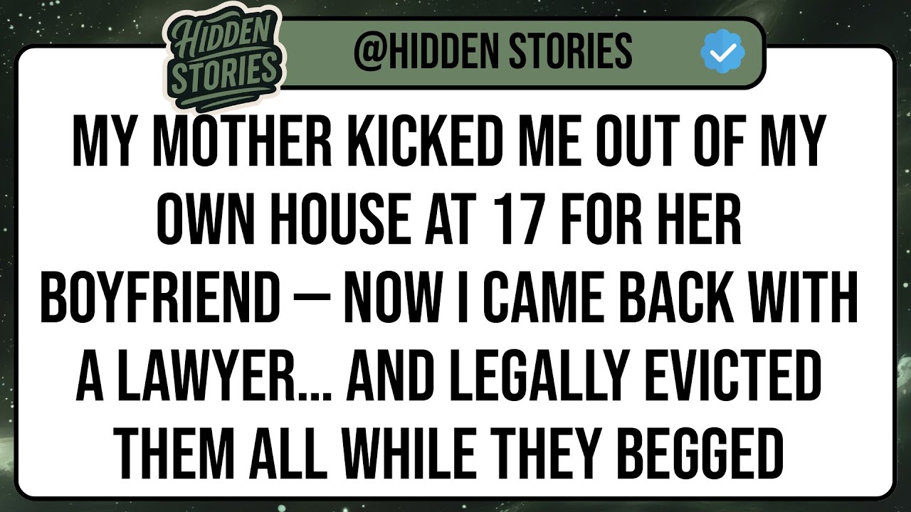 My Mother Kicked Me Out Of My Own House At 17 For Her Boyfriend — Now I Came Back With A Lawyer…