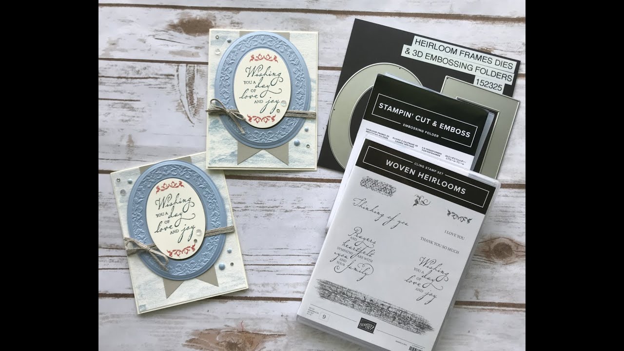 Gorgeous Woven Heirlooms Card