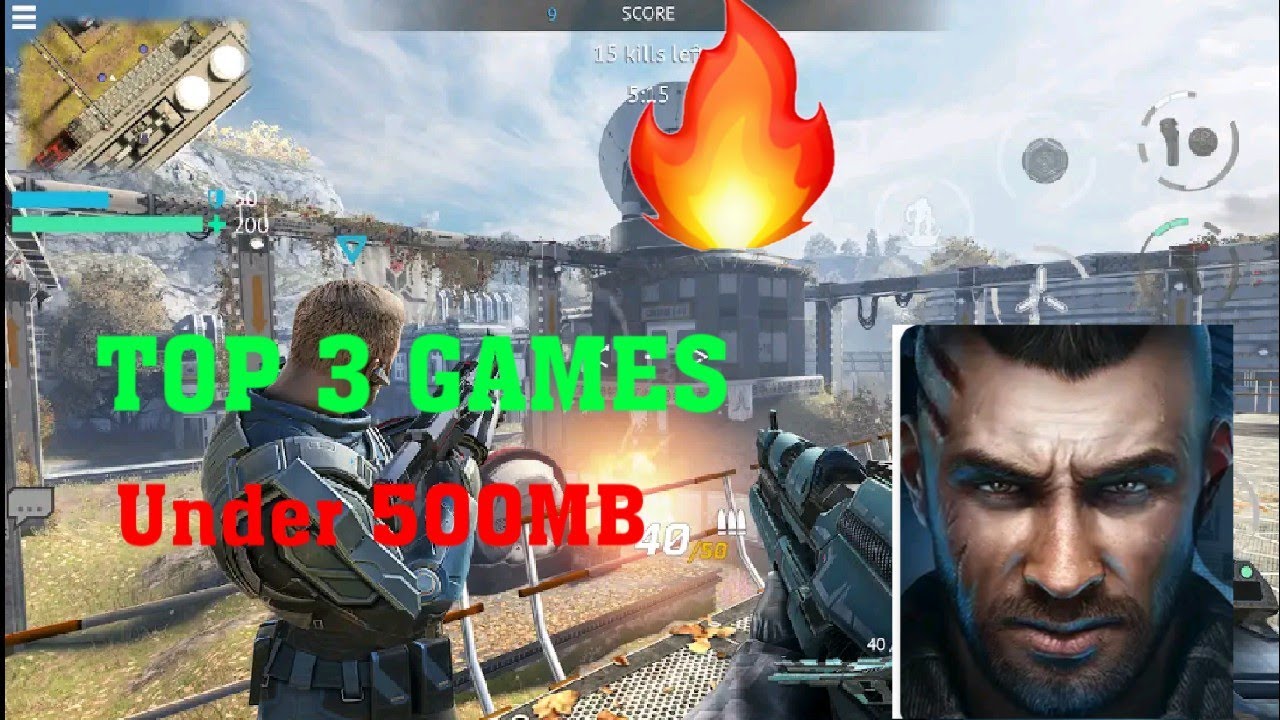 Top 3 games under 500mb