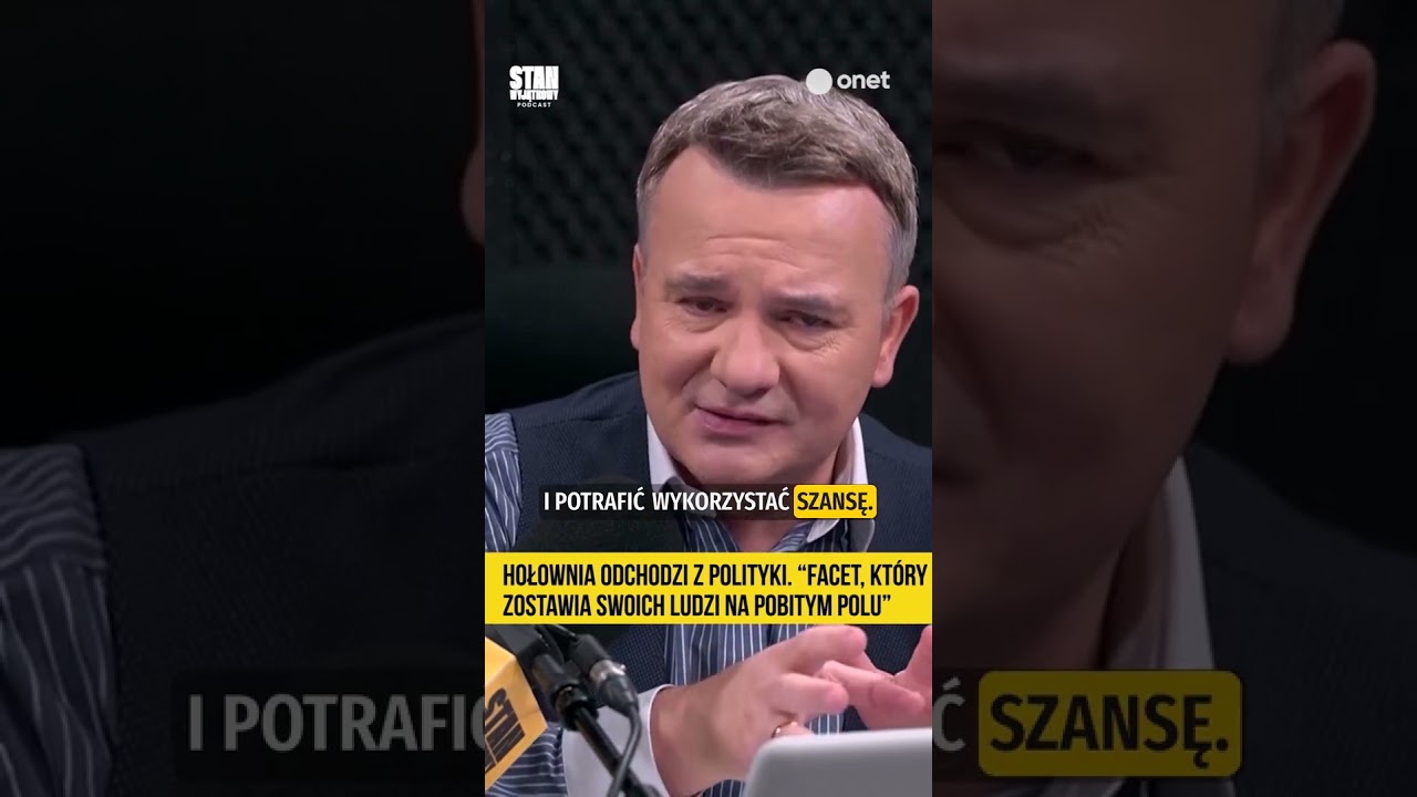 Hołownia odchodzi z polityki. 