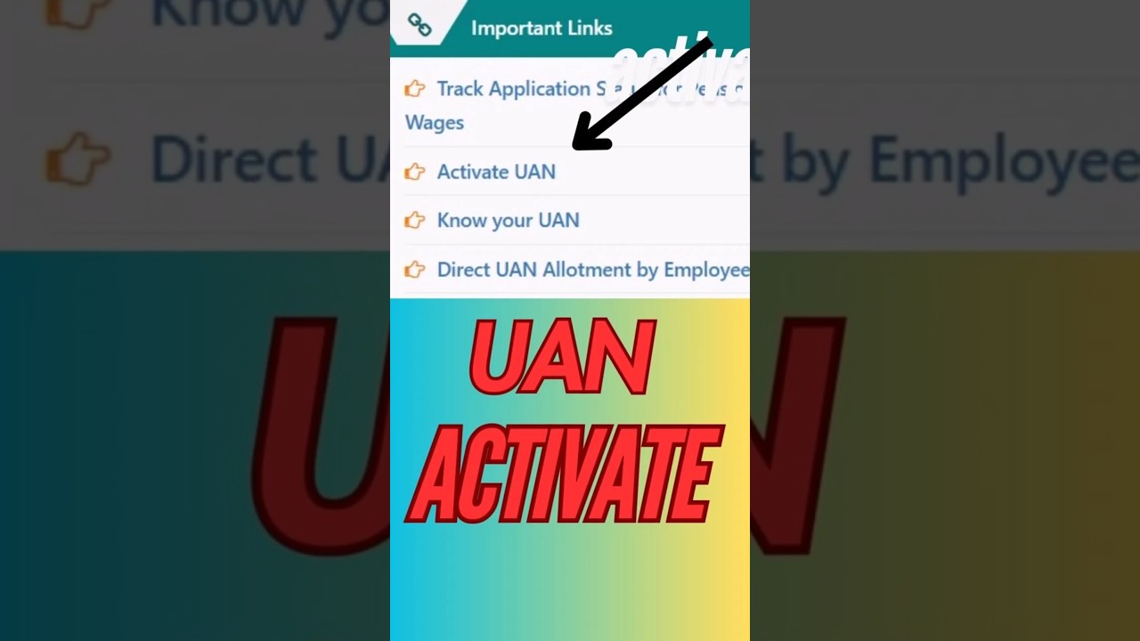 How to Activate Your UAN | Step-by-Step Guide to EPF UAN Activation