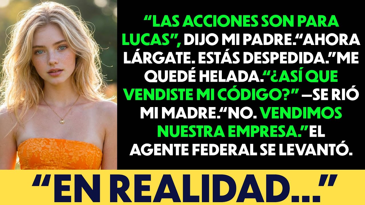 Mis padres vendieron mi empresa por 1,2 mil millones y me despidieron—olvidaron que el código es mío