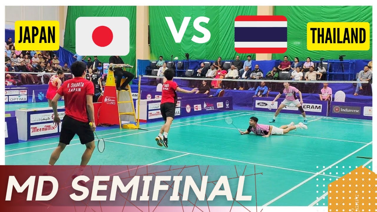 KAZUKI SHIBATA/NAOKI YAMADA🇯🇵VS SOTHON/TRIKANJEE🇹🇭:AL SHARIF-BAHRAIN INTERNATIONAL CHALLENGE AT BKS