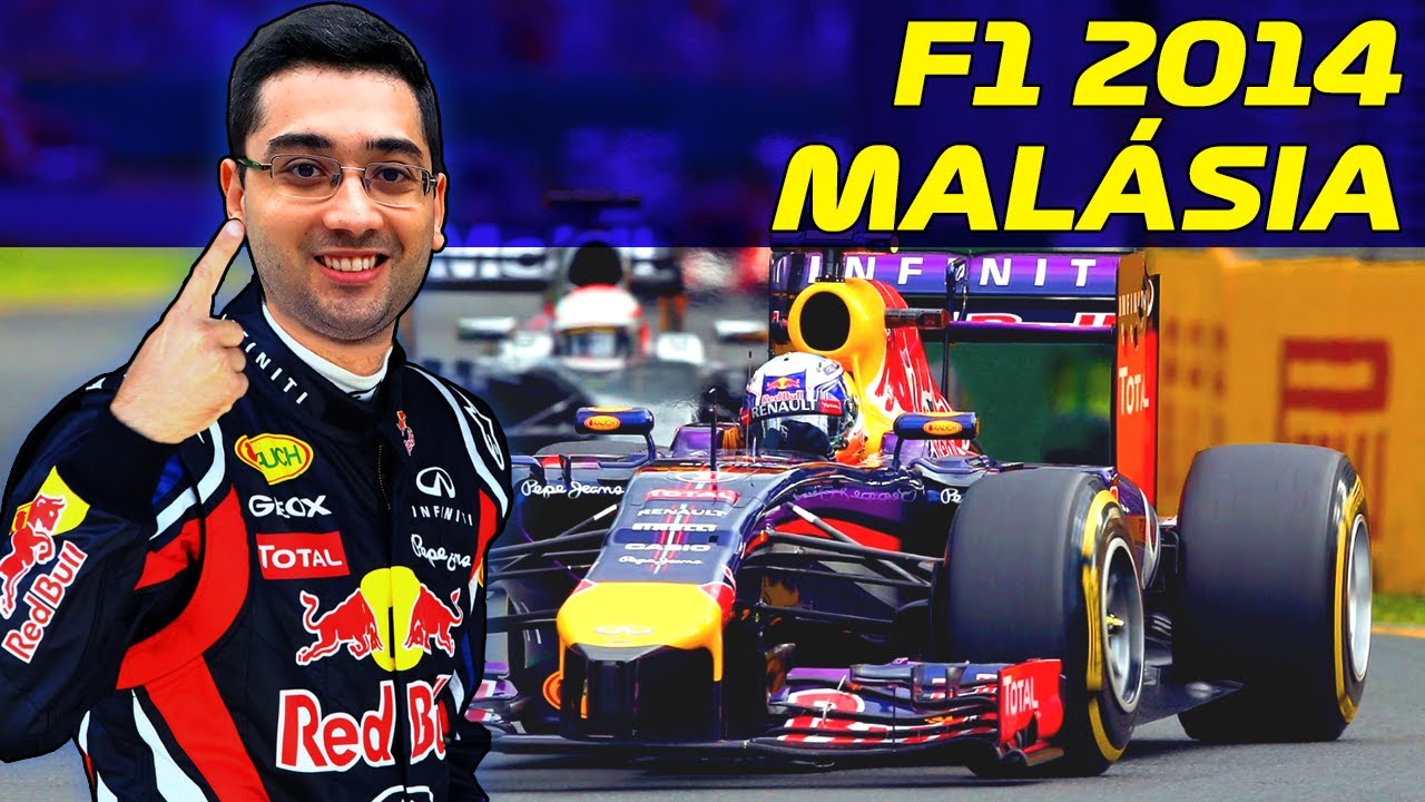 F1 2014 - MODO CARREIRA - #02 - GP da MALÁSIA - RED BULL | Jogos Clássicos