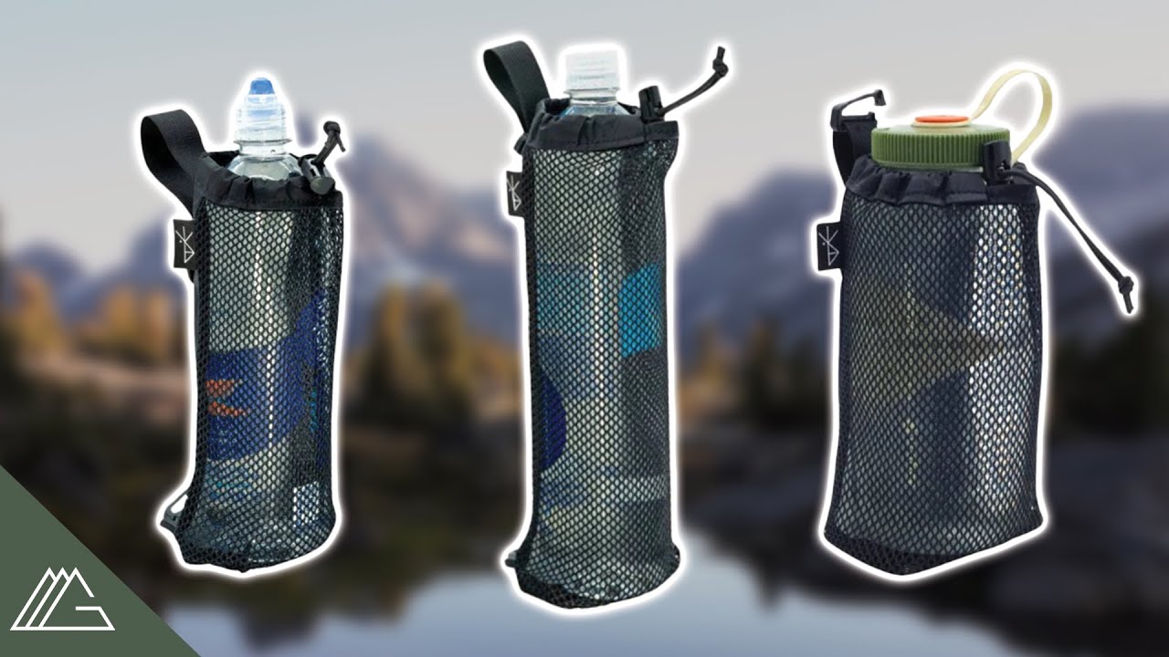 Water Bottle Sleeve For Your Pack Shoulder Strap! by CTUG