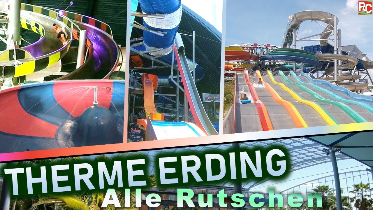 Alle Rutschen in der THERME ERDING [2020 Version] | Indoor & Outdoor | ALL Water Slides