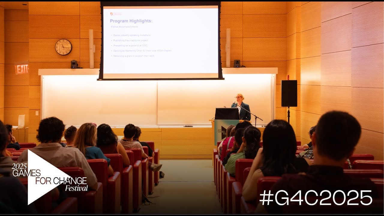 Talk | Accelerating Tomorrow's Leadership at the Intersection of Mental Health and Games