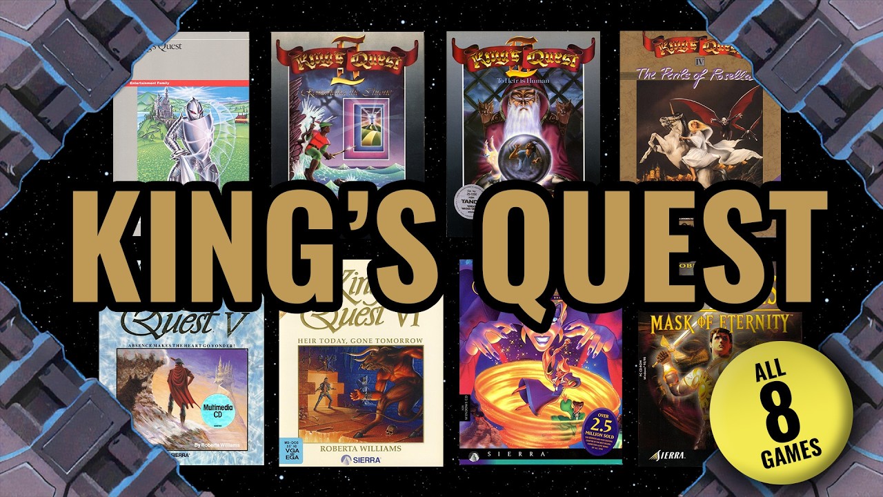 King's Quest - Full Series Retrospective Mega-Cut - All 8 Games