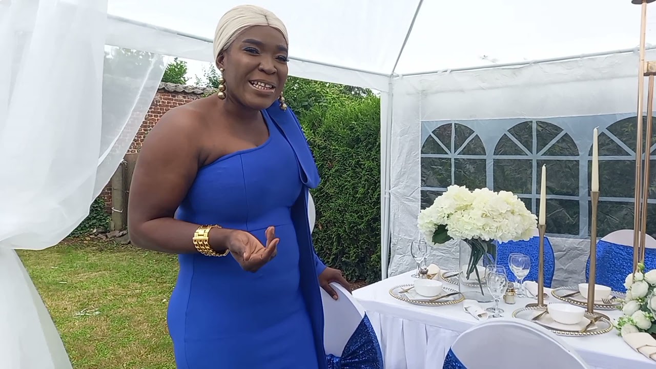 Décoration extérieure petite réception royal