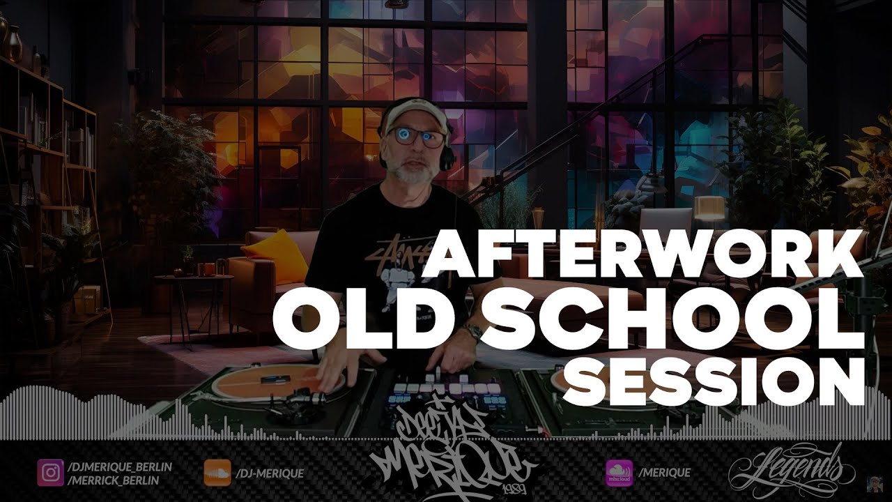 🔥🔥🔥 Afterwork Old-School Session with 80s and 90s Soul & Hip Hop