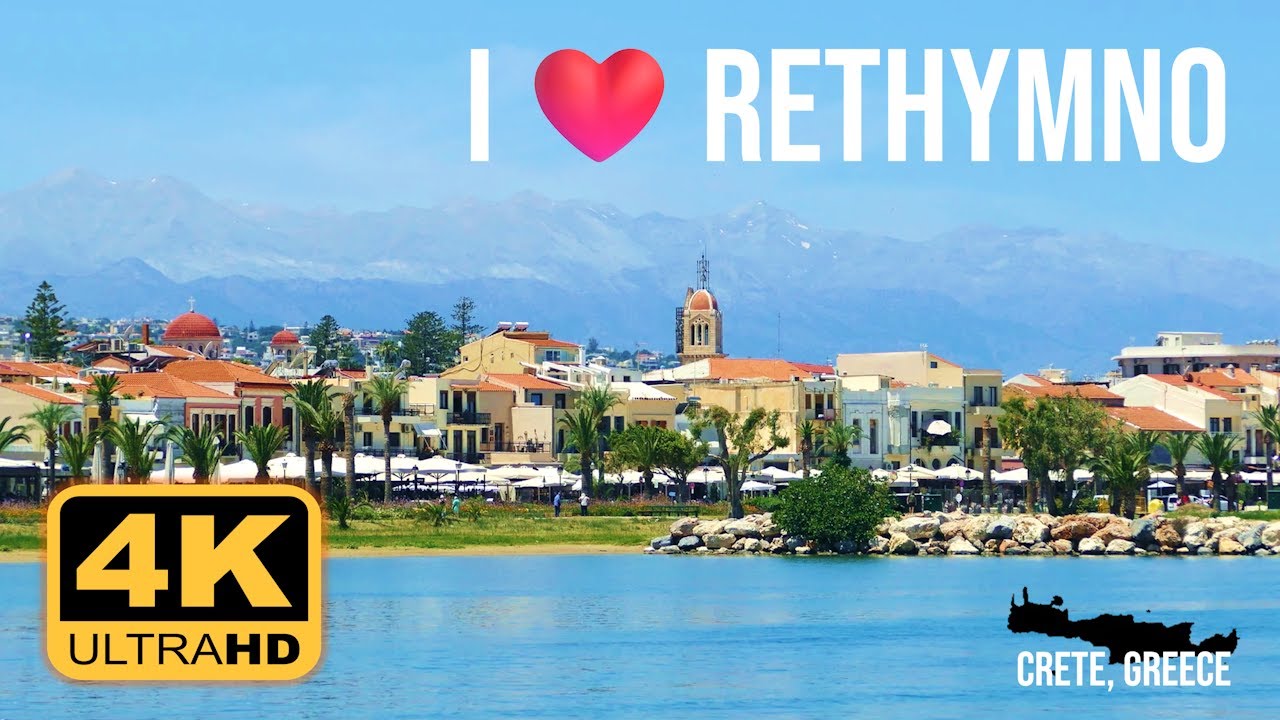 Explore the Beauty of Rethymno, Crete | 4K Travel Highlights 🧭