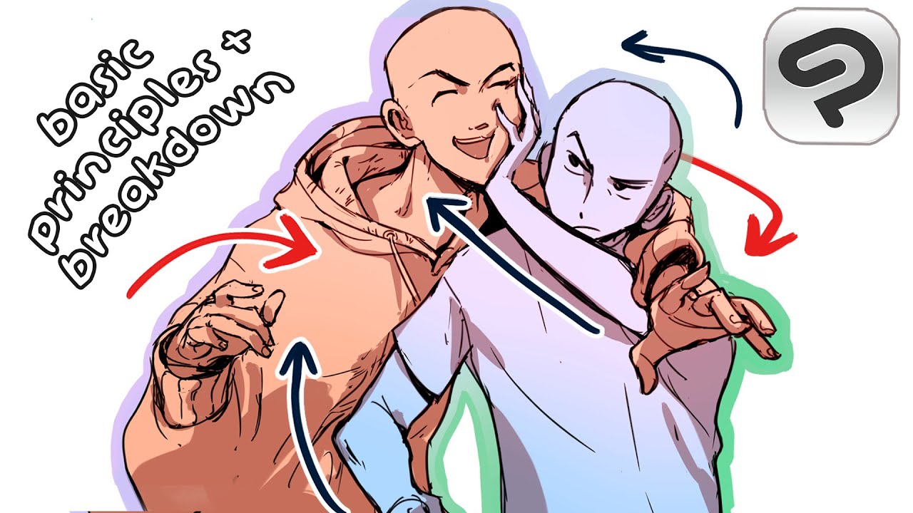 How I draw character interactions!