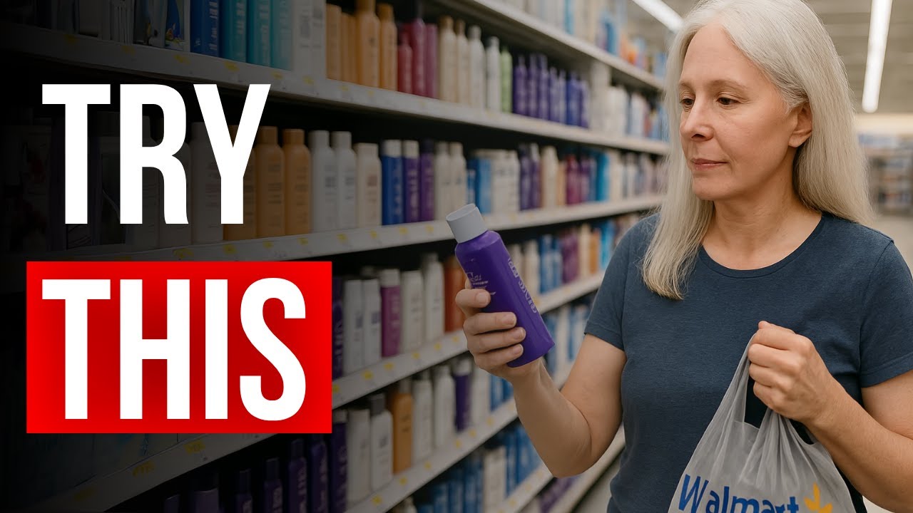 My Favorite WALMART Products For Gray Hair