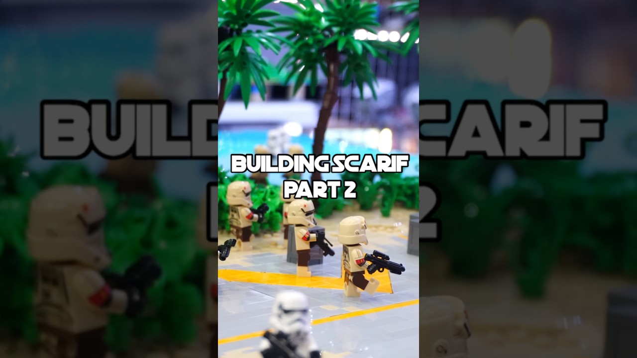 Строим Скариф из LEGO | Часть 2