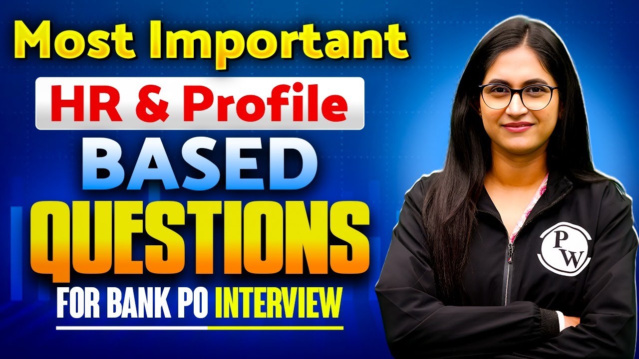 IBPS PO Interview | Most Important HR & Profile Based Questions | by Sushmita Ma'am