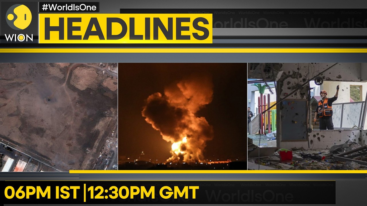Israel-Iran War: Israeli Kindergarten Damaged by Iranian Missile | WION HEADLINES