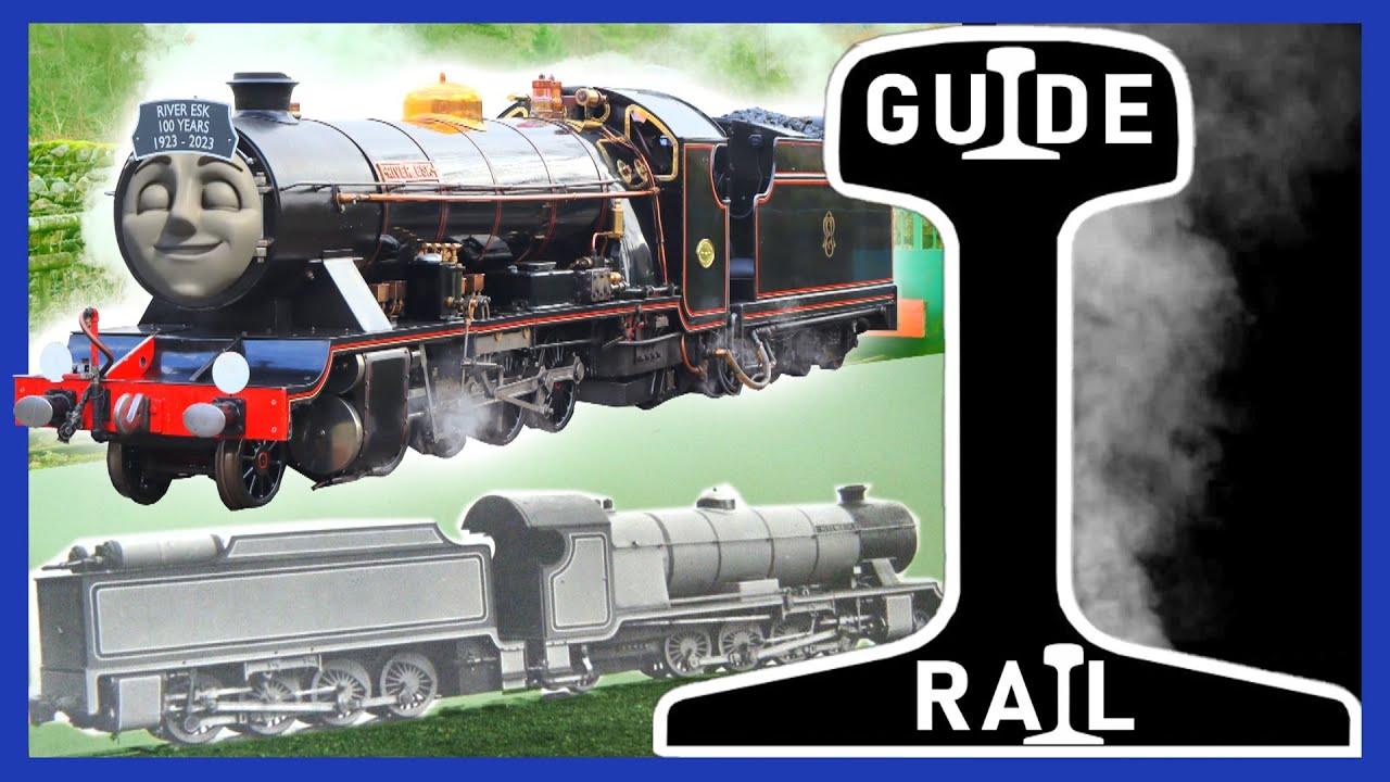 The 100 year old mini steam loco with a lucky escape
