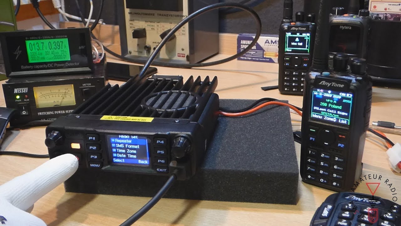 Anytone AT-D578UV DMR Radio SP5KAB SP5TA Digital Analog Test PL 1.03 firmware