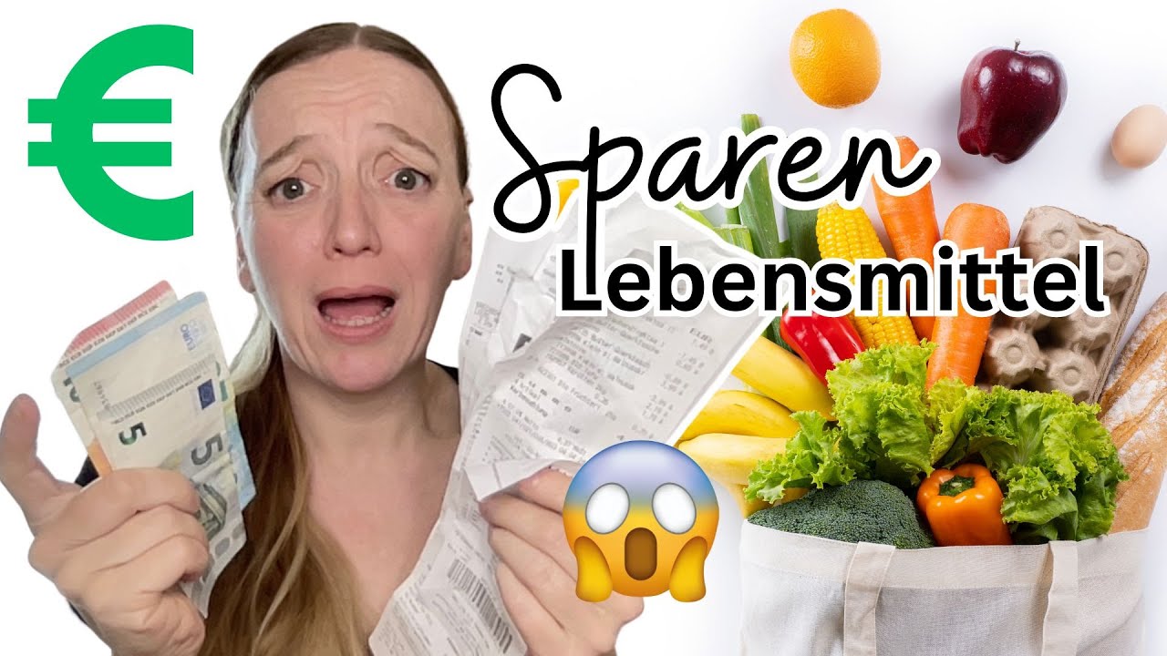 SPAREN: 4,89€ für Lebensmittel/Tag (MAMA und KIND)