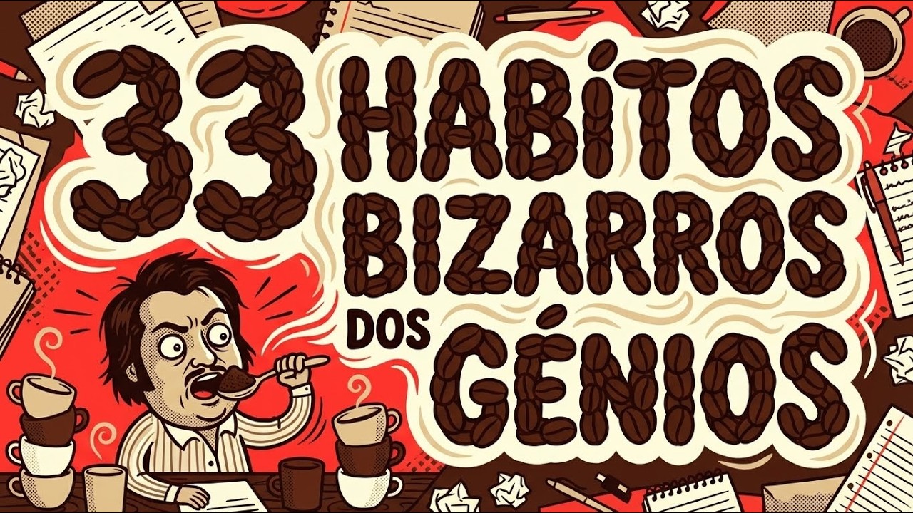 33 Hábitos Diários Bizarros dos Maiores Gênios da História
