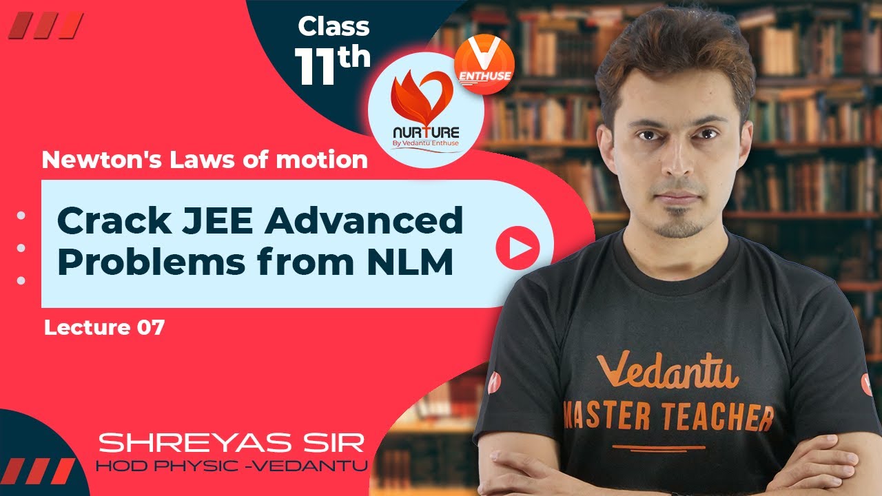 Crack JEE Advanced Problems From NLM (Newton's Laws Of Motion JEE) L-7 | JEE Physics | JEE 2023