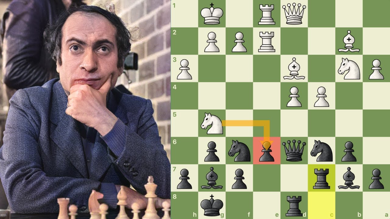 É Por Isso que MIKHAIL TAL foi CAMPEÃO DO MUNDO! Tigran Petrosian x Mikhail Tal, 1976